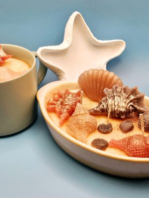 Seashell Candles