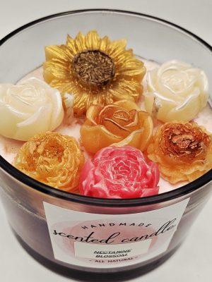 Nectarine Blossom Floral Candles