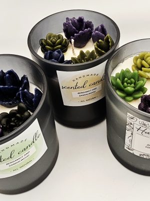 Succulent Candles